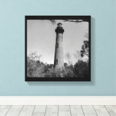 Currituck Lighthouse Canvas Afdruk (Insitu (Houten vloer))