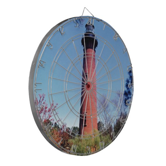Currituck Lighthouse Dartbord (Voorkant Links)