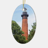 Currituck Lighthouse Keramisch Ornament (Links)