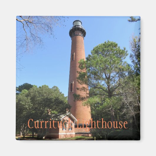 Currituck Lighthouse magnet Magneet (Voorkant)