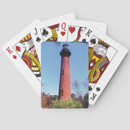Currituck Lighthouse Pokerkaarten (Achterkant)
