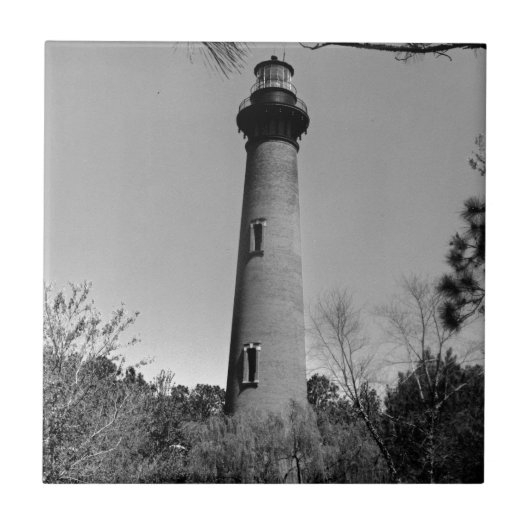 Currituck Lighthouse Tegeltje (Voorkant)