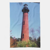 Currituck Lighthouse Theedoek (Verticaal)