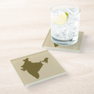 Curry Spice Moods India Glazen Onderzetter