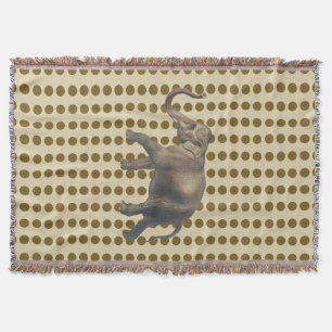 Curry Spice Moods Stippen met olifant Deken