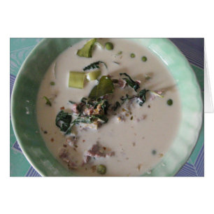 Curry vert thaïlandais [แ ก ง เ ขี ย ว  de la ห] .