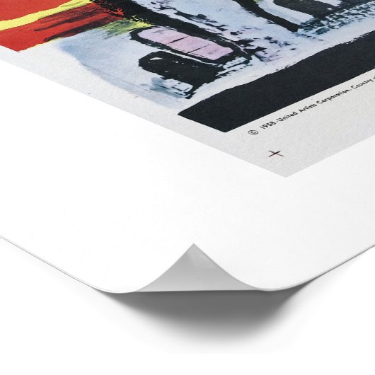 Curse van het Man zonder gezichtsveld Poster (Hoek)