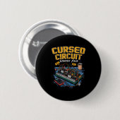 Cursed Circuit Starter Pack Funny Electronics Hall Ronde Button 5,7 Cm (Voorkant /achterkant)