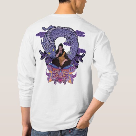 🖤Cursed Elite Sorcerer Tee – Dark Aura Edition T-shirt (Achterkant)