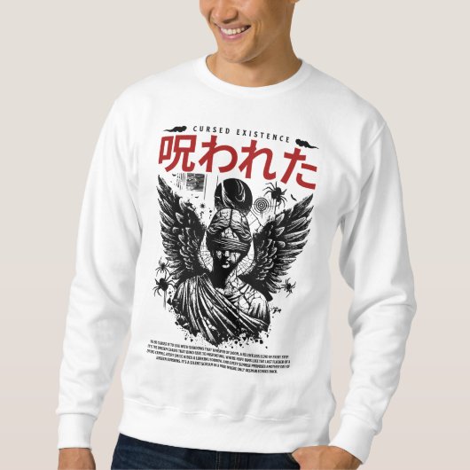 Cursed Existence-ontwerp Trui (Voorkant)