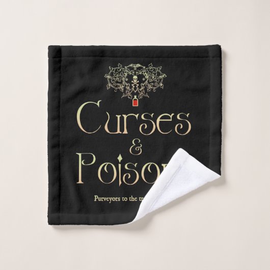 Curses en posities bad handdoek (Wasdoekje)