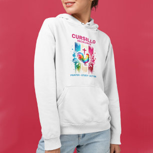 Cursillo DeColores Haan & Kruis Kwaststreken Hoodie