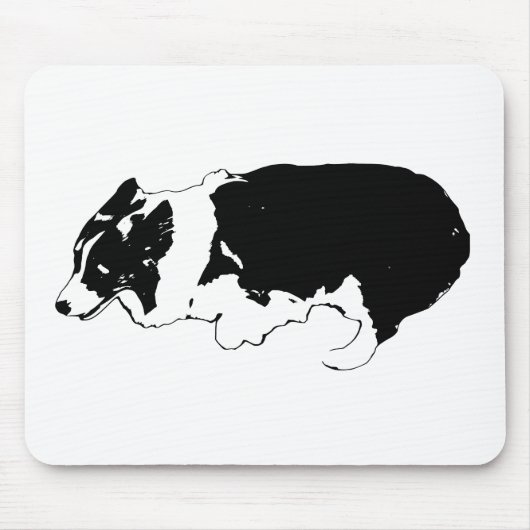 Cursor ontmoet corgi-cadans muismat (Voorkant)