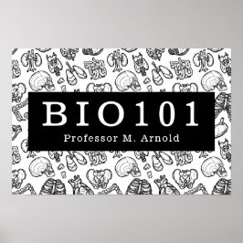 Cursus Biologie Anatomie Science van de klasse Lee Poster