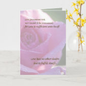 Cursus van de Liefde 4 Kaart (Gele Bloem)