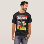 CURSUS VAN FRANKENSTEIN HORROR VAN DRACULA Classic T-shirt (Voorkant volledig)