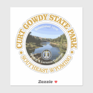 Curt Gowdy SP Sticker