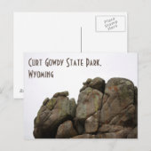 Curt Gowdy State Park Wyoming Briefkaart (Voorkant / Achterkant)