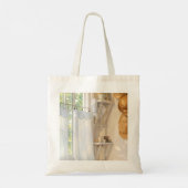 Curtain in the Wind Cozy Tote Bag (Dos)
