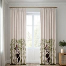 Curtain Panda | Décor de fenêtre adorable