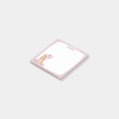 Curte Yorkshire Terrier Anniversaire Post-it Notes (Incliné)