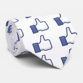 curtir Facebook Stropdas (Opgerold)