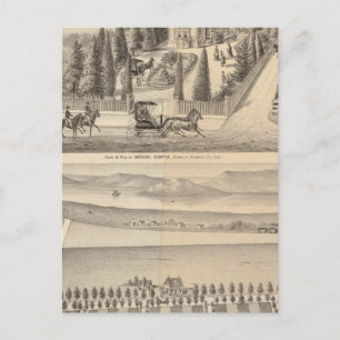 Curtis boerderij, Poirier Tract Briefkaart