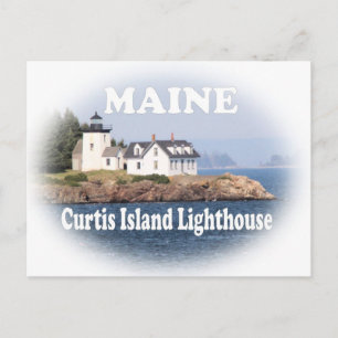 Curtis Island Lighthouse Briefkaart