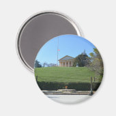 Curtis-Lee Mansion & JFK Flame Magneet (Voorkant / Achterkant)