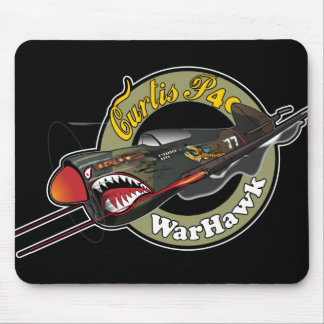 Curtis P40 WarHawk Muismat