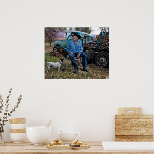 curtis poster (Keuken)