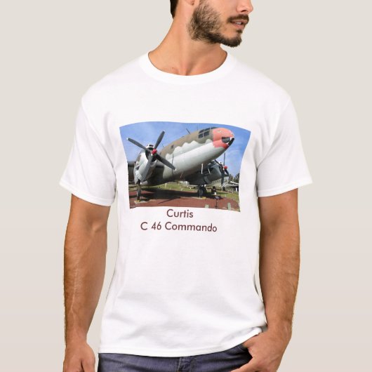 Curtiss C-46 Commando, CurtisC 46 Commando T-shirt (Voorkant)