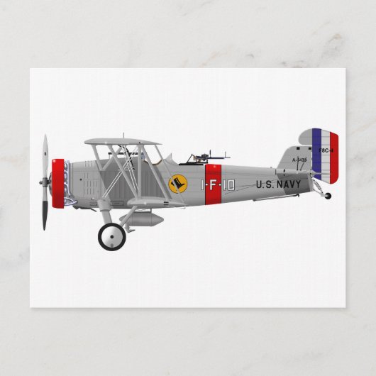 Curtiss F8C-4 Helldiver A5433 Briefkaart (Voorkant)