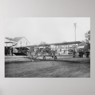 Curtiss-Herring Flying Machine, begin jaren 1900 Poster