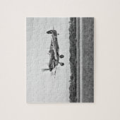 Curtiss P-40 Warhawk Fighter Air Plane Legpuzzel (Verticaal)