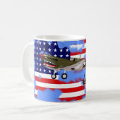 Curtiss P-40 Warhawk Mug (Devant gauche)