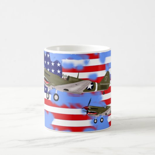 Curtiss P-40 Warhawk Mug (Centre)