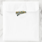Curtiss P-40 Warhawk Ronde Sticker (Tas)