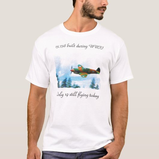 Curtiss P-40 Warhawk T-shirt (Voorkant)