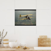Curtiss, Pusher replica, 1947_Classic Aviation Poster (Keuken)