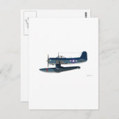 Curtiss SC-1 Seahawk Briefkaart (Voorkant / Achterkant)