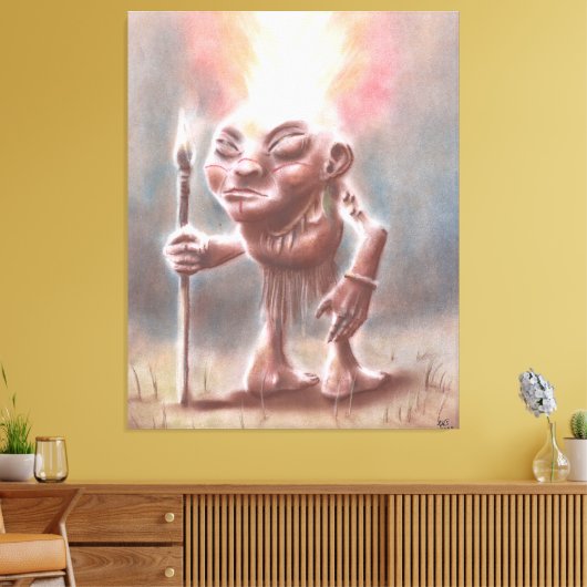 Curupira Canvas Afdruk (Insitu (Woonkamer))