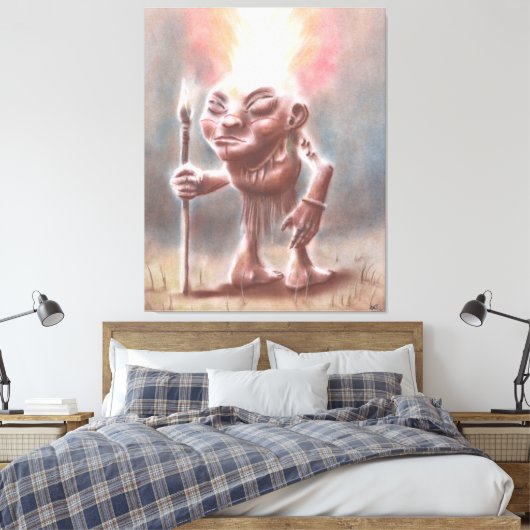 Curupira Canvas Afdruk (Insitu (Slaapkamer))