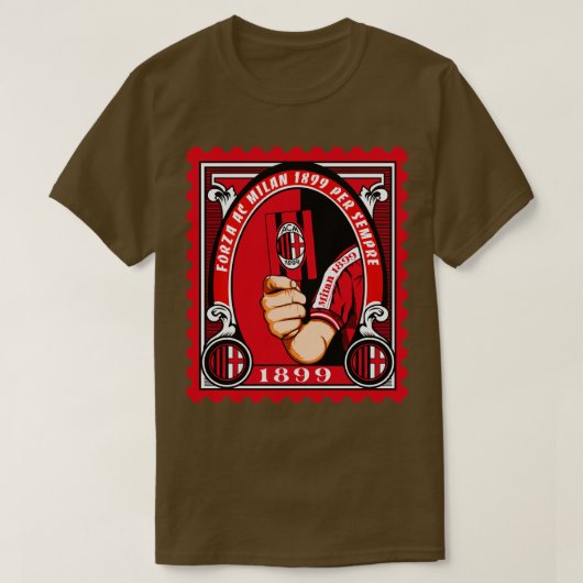 Curva sud milano 2 t-shirt (Design voorkant)