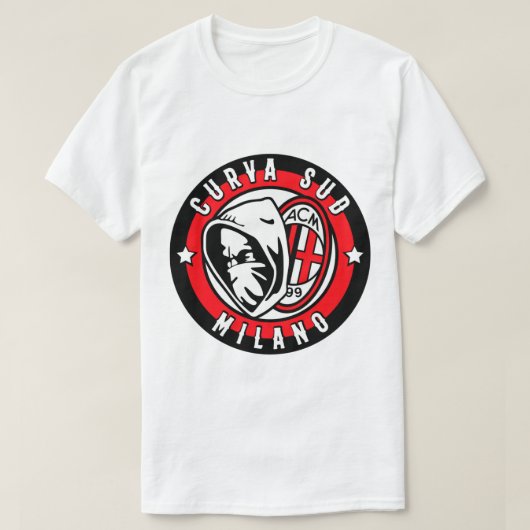 Curva Sud Milano-Ultras- T-shirt (Design voorkant)