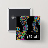 Curve Appeal Vartali Square Button (Voorkant /achterkant)