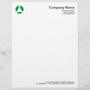 Curve Ball - Grass Green Gepersonaliseerd Briefhoofd