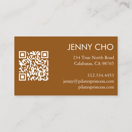 Curve Stripe Retro Abstract Minimal Modern Neutral Visitekaartje (Achterkant)