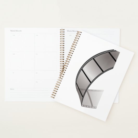 Curved Blank Film Strip Planner (Display)