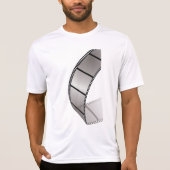 Curved Blank Film Strip T-shirt (Voorkant)